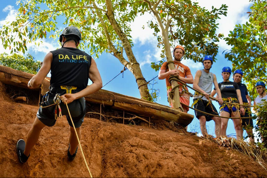 da life kauai waterfall repel