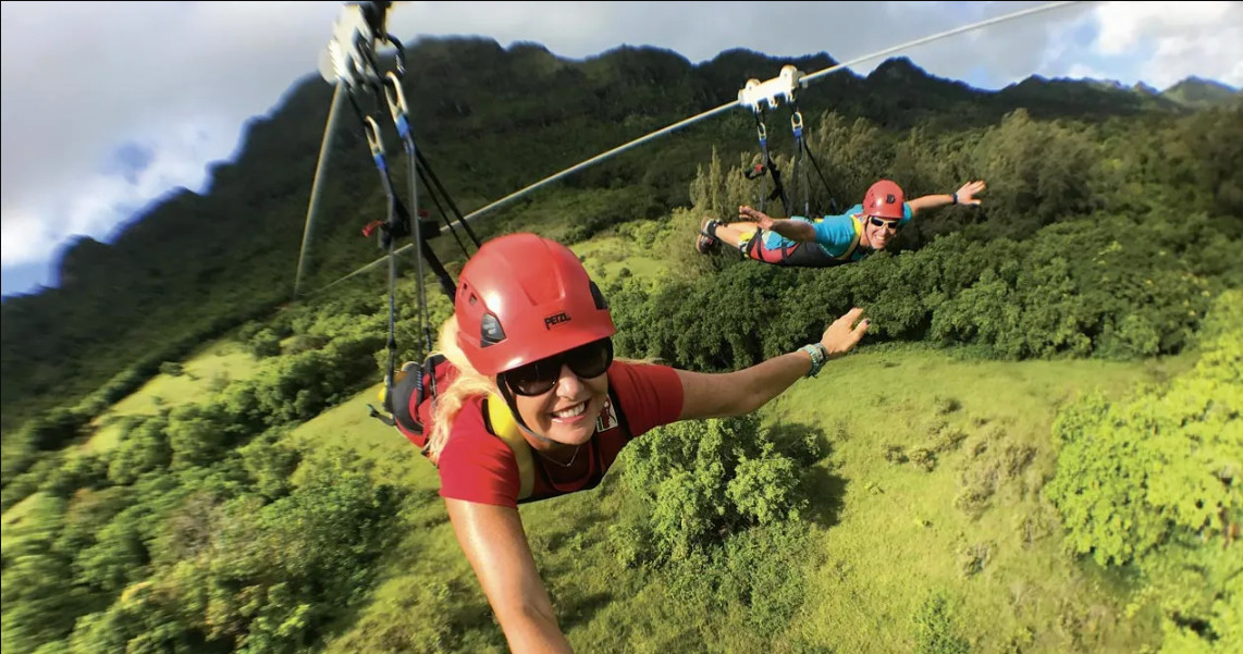 outfitters powerline zipline tour